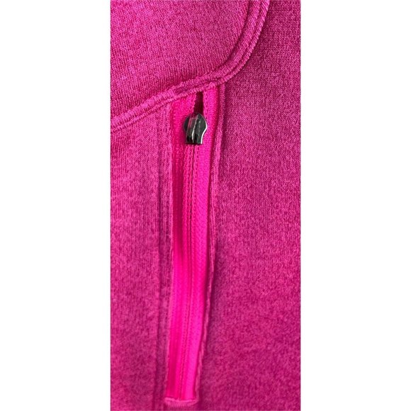 The North Face Women's Small Pink Agave Jacket Full Zip Sweater Fleece Lined - Picture 5 of 5